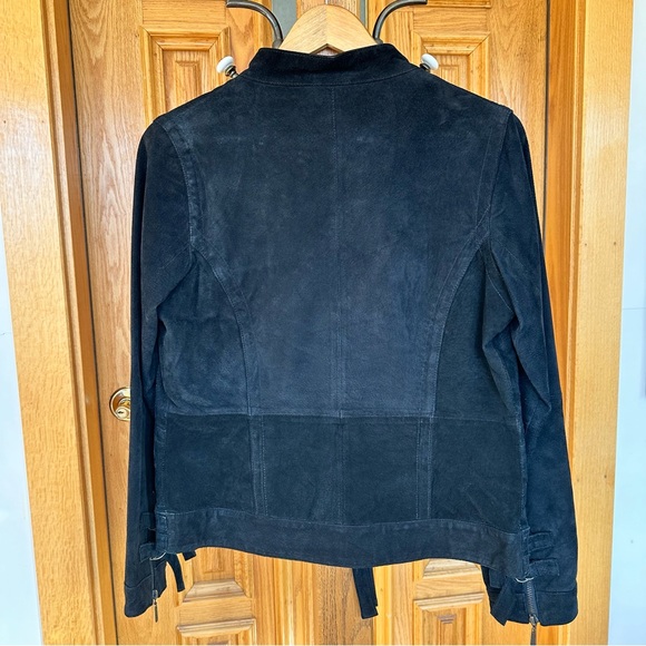 Neutral Zone genuine leather suede jacket coat size S - Picture 4 of 9